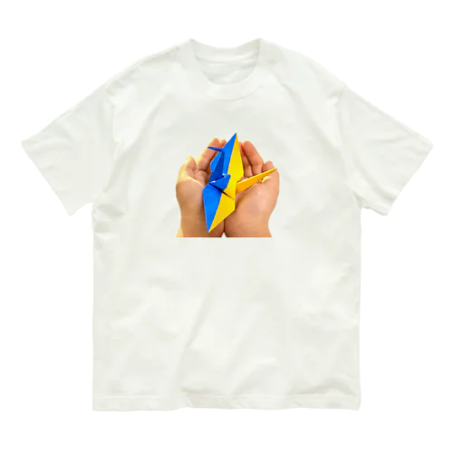 Pray For Ukraine オーガニックコットンTシャツ