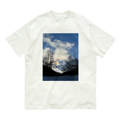 冬の彩雲 Organic Cotton T-Shirt