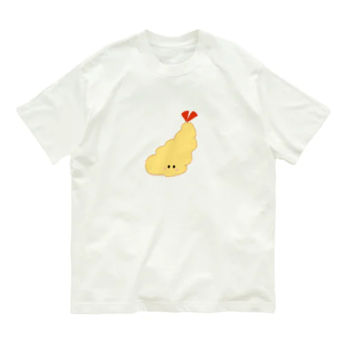 えび天ちゃん Organic Cotton T-Shirt