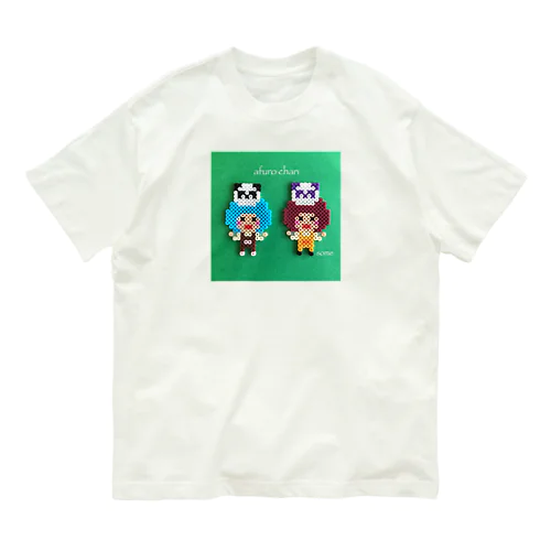 アフロちゃん（パンダ） Organic Cotton T-Shirt