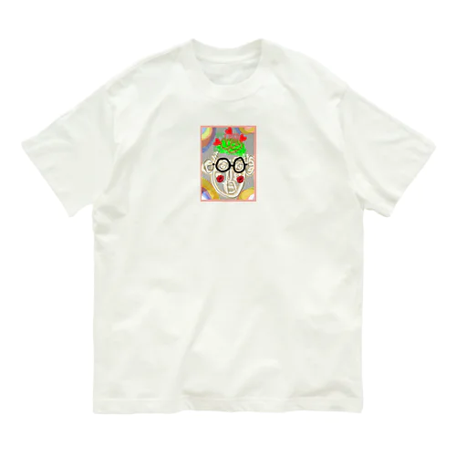 グリーん鬼 オーガニックコットンTシャツ