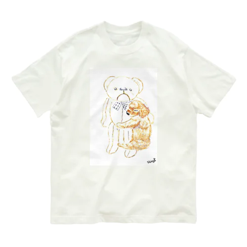 HUG ～理想的な添い寝～ オーガニックコットンTシャツ