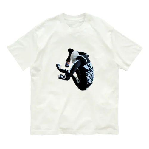 万壽郎 まだ呑めるよー Organic Cotton T-Shirt