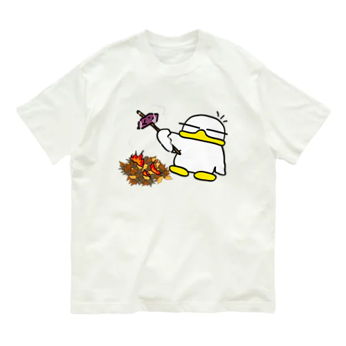 プニ蔵〜焼き芋 オーガニックコットンTシャツ