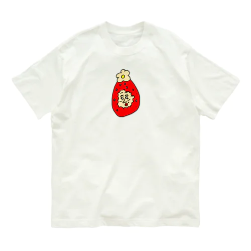 いちごマン Organic Cotton T-Shirt