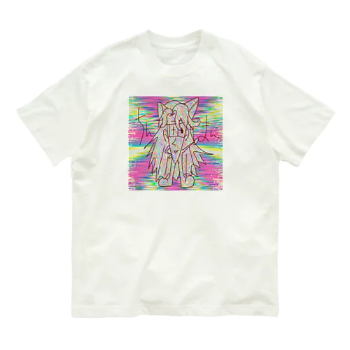 ちんまん×ときしゃんかのコラボグッズ(笑) オーガニックコットンTシャツ