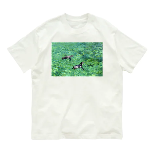 ペンギンといっしょ オーガニックコットンTシャツ