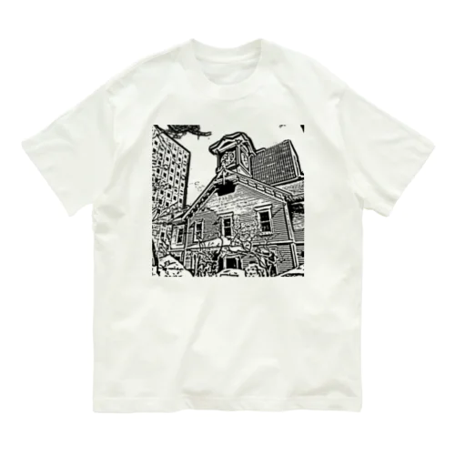 札幌市時計台 Organic Cotton T-Shirt