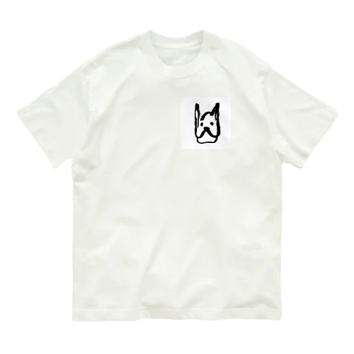 ゆる〜い いぬ Organic Cotton T-Shirt