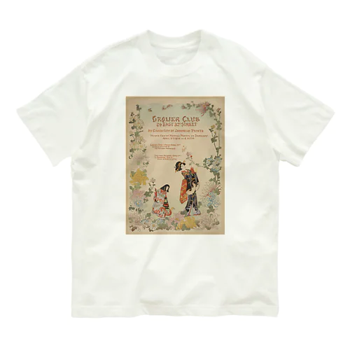 japanese prints オーガニックコットンTシャツ