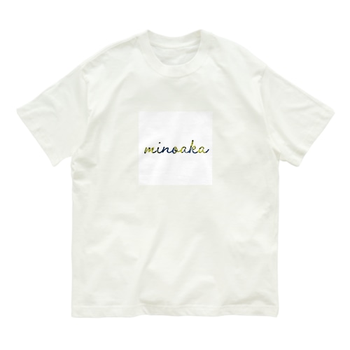 minoakaオリジナルTシャツ Organic Cotton T-Shirt