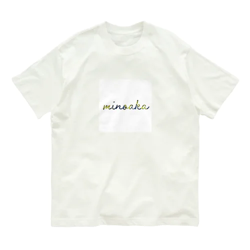 minoakaオリジナルTシャツ オーガニックコットンTシャツ