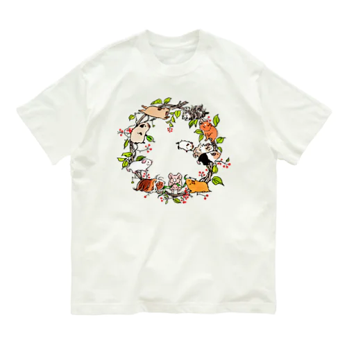 モルモットサークル2 オーガニックコットンTシャツ