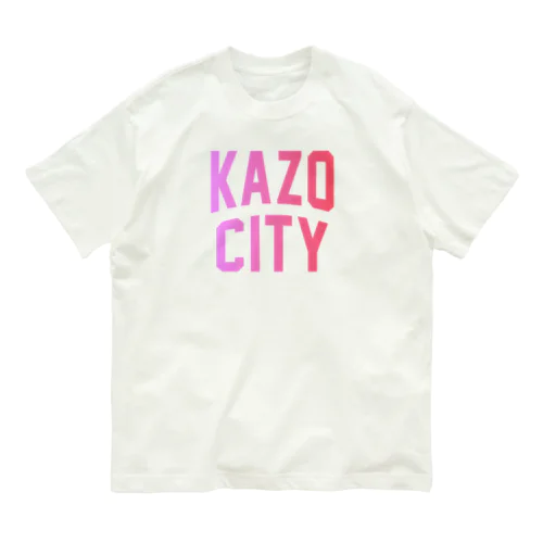 加須市 KAZO CITY オーガニックコットンTシャツ