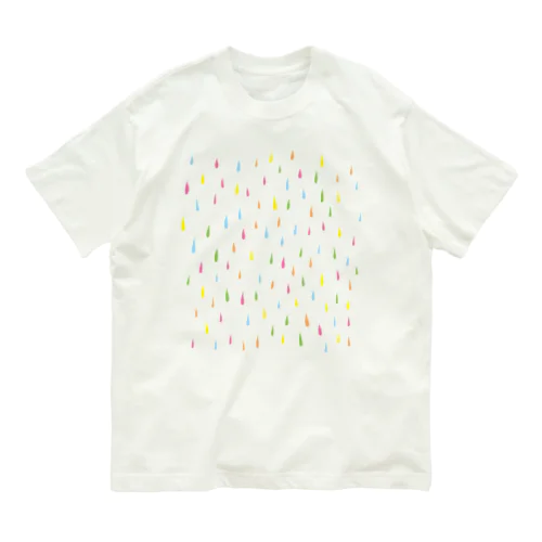 レインドロップ Organic Cotton T-Shirt