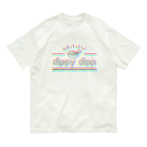 コラボ dippydipp  オーガニックコットンTシャツ