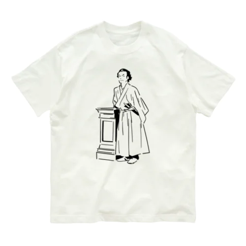 坂本龍馬 オーガニックコットンTシャツ