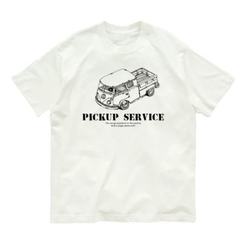 pick up service オーガニックコットンTシャツ