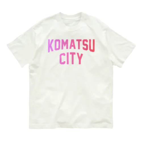 小松市 KOMATSU CITY オーガニックコットンTシャツ