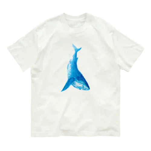 YAKUSHIMA ∞ ザトウクジラ オーガニックコットンTシャツ