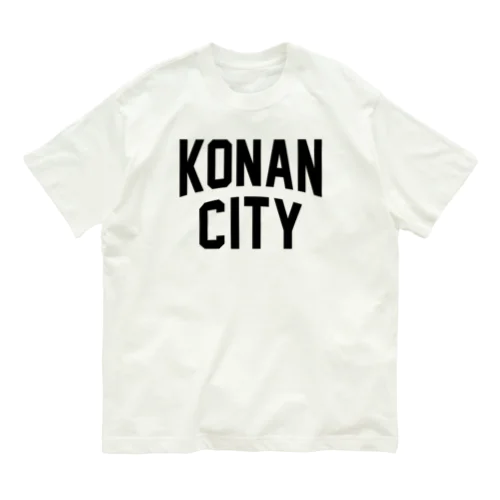 江南市 KONAN CITY オーガニックコットンTシャツ