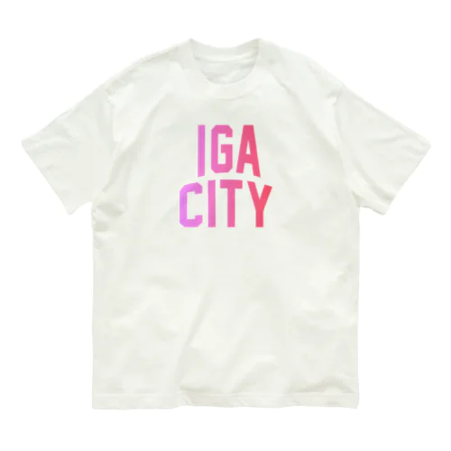 伊賀市 IGA CITY オーガニックコットンTシャツ