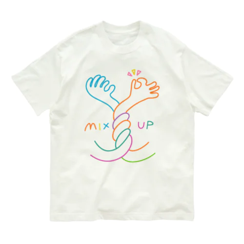 MIX UP オーガニックコットンTシャツ