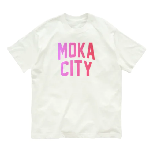 真岡市 MOKA CITY オーガニックコットンTシャツ