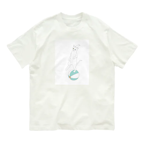 サーカス団の見習い猫 Organic Cotton T-Shirt