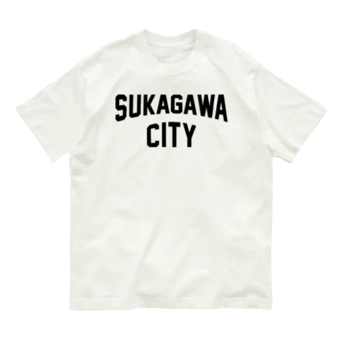 須賀川市 SUKAGAWA CITY Organic Cotton T-Shirt