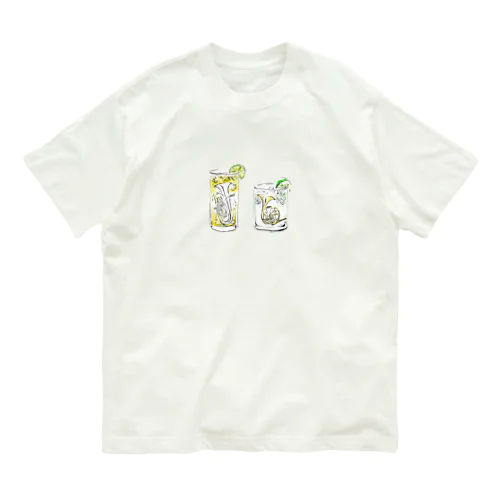 ホルンとユーフォ オーガニックコットンTシャツ