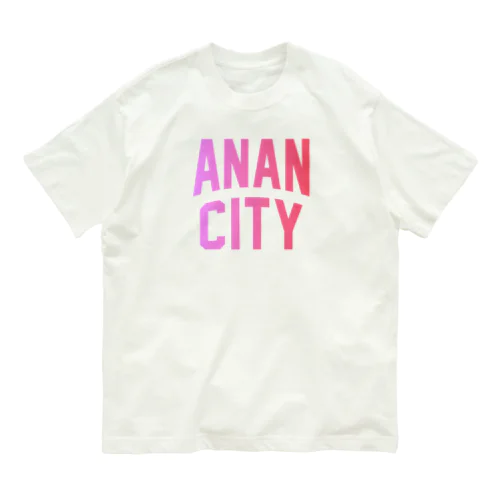 阿南市 ANAN CITY オーガニックコットンTシャツ