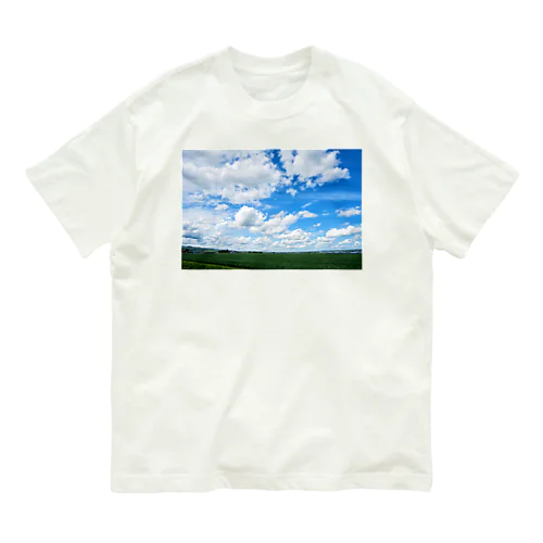 青い空 Organic Cotton T-Shirt