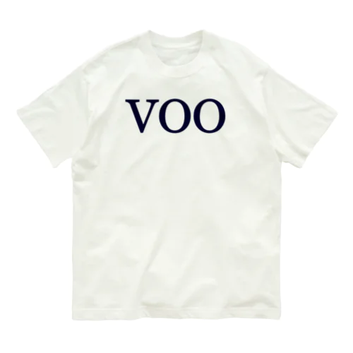 VOO for 米国株投資家 オーガニックコットンTシャツ