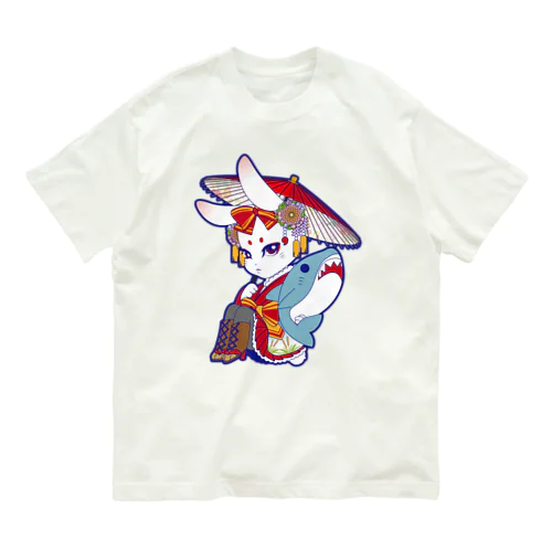 和兎　弐 オーガニックコットンTシャツ