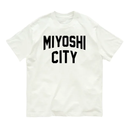 みよし市 MIYOSHI CITY オーガニックコットンTシャツ