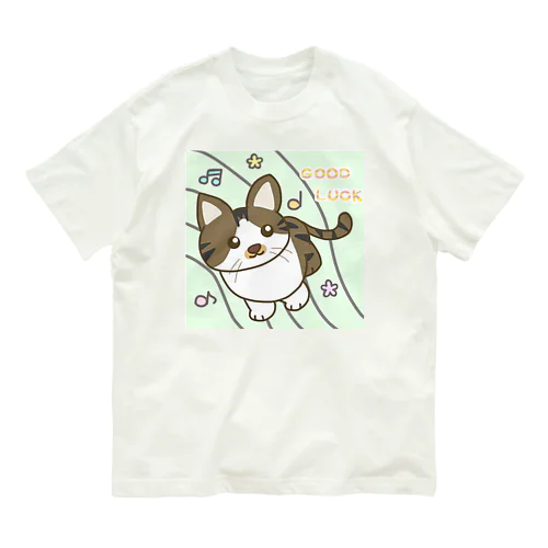 Good Luck ピピちゃん Organic Cotton T-Shirt