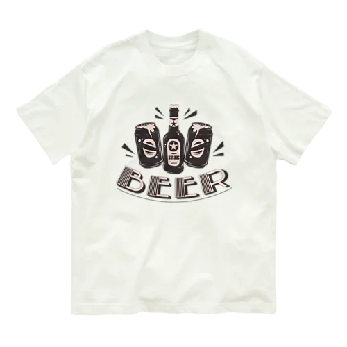 アイリーbeer オーガニックコットンTシャツ