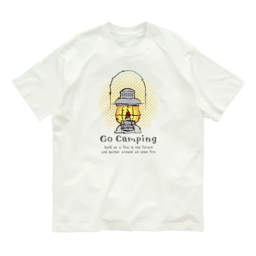 vintage lantern オーガニックコットンTシャツ