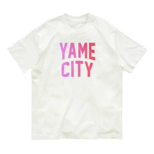 八女市 YAME CITY オーガニックコットンTシャツ