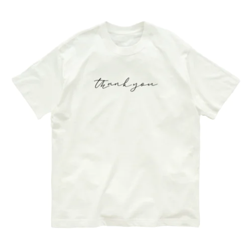 thankyouありがとうコットンT オーガニックコットンTシャツ