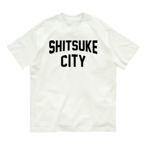 下野市 SHITSUKE CITY オーガニックコットンTシャツ