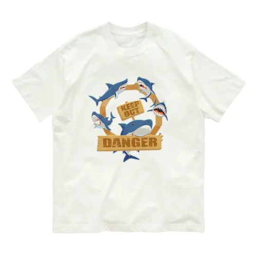 KEEP OUT　カラーVer. Organic Cotton T-Shirt