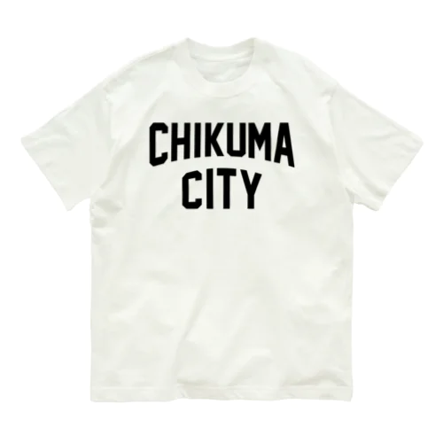 千曲市 CHIKUMA CITY オーガニックコットンTシャツ