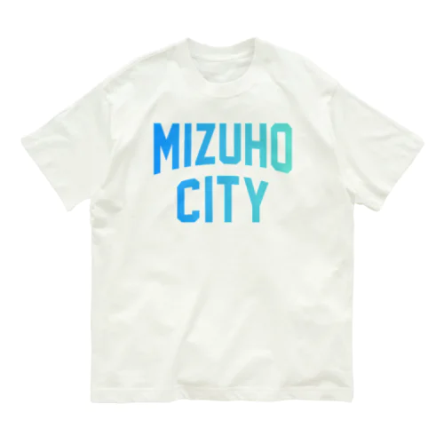 瑞穂市 MIZUHO CITY Organic Cotton T-Shirt