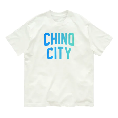 茅野市 CHINO CITY オーガニックコットンTシャツ