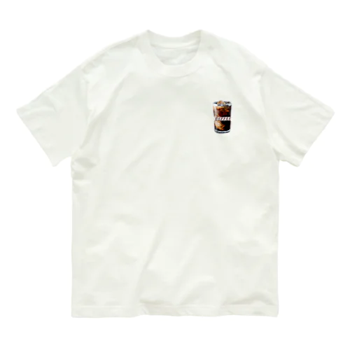 COFFEE イラスト オーガニックコットンTシャツ