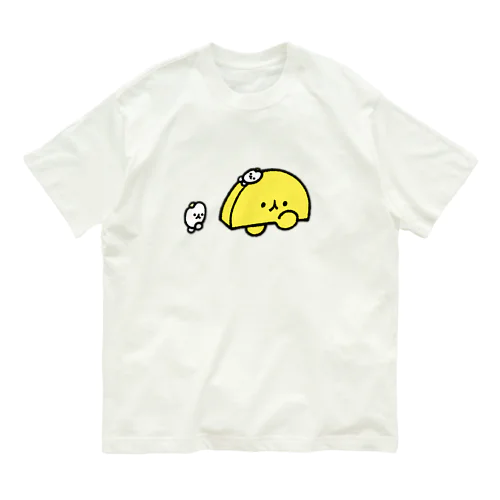 たくあんくんと発芽米 オーガニックコットンTシャツ