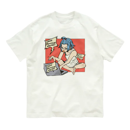 corder girl 2 薄め Organic Cotton T-Shirt