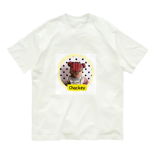 はぴチャキ Organic Cotton T-Shirt